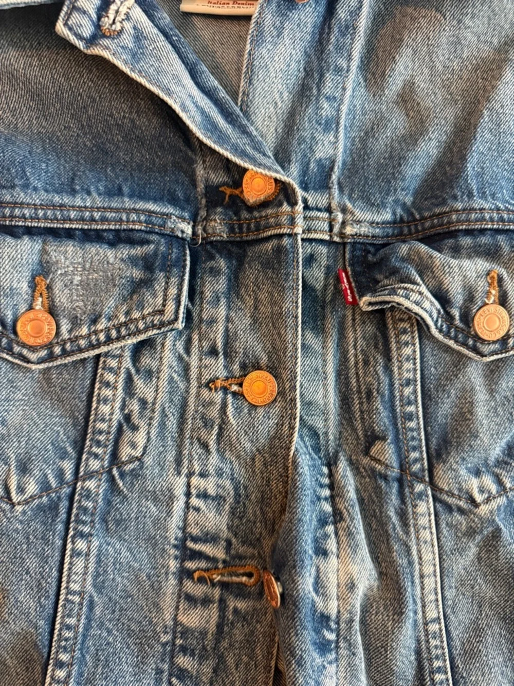 Levi’s ’90s Denim Trucker Jacket, XS - Picture 9 of 11
